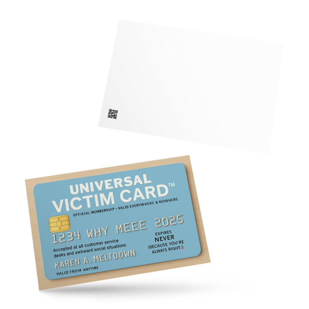 Victim card - Standard Postcard