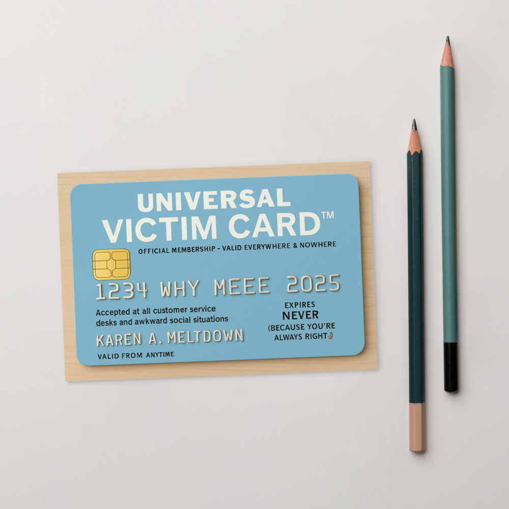 Victim card - Standard Postcard