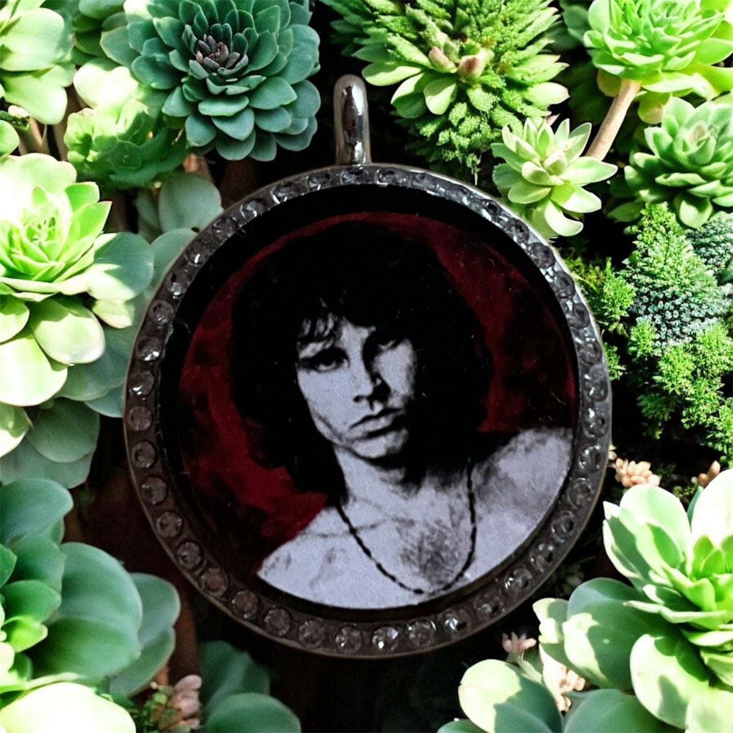 Jim Morrison original dust/leaf pendant