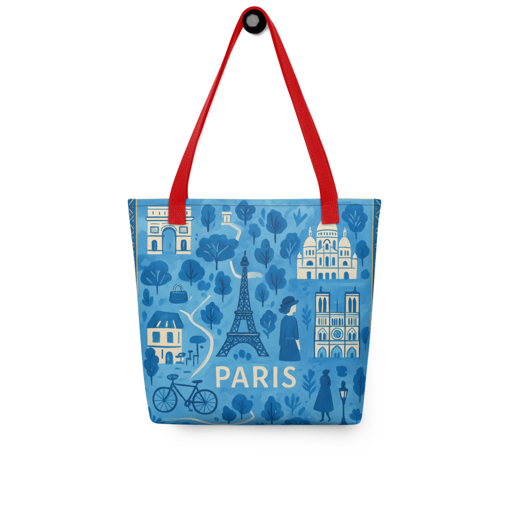 Paris Blues Tote bag