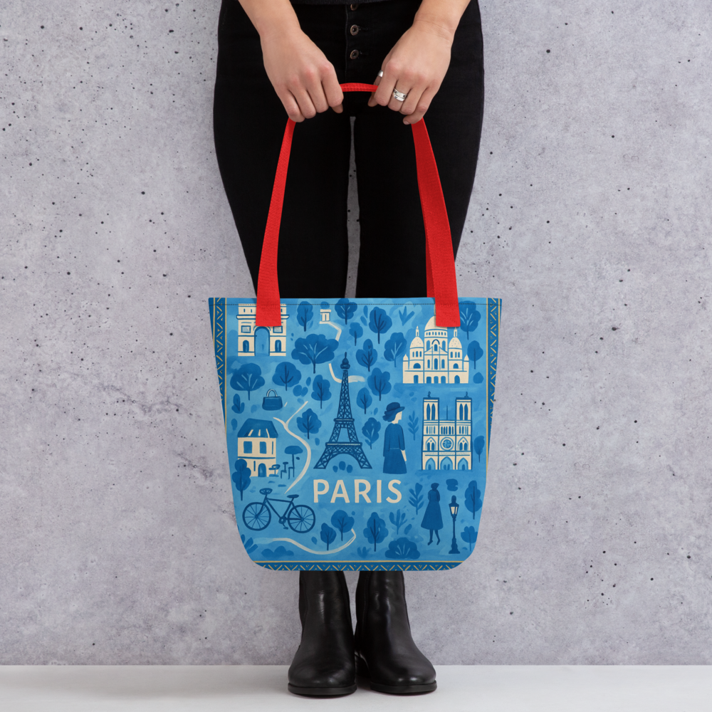 Paris Blues Tote bag
