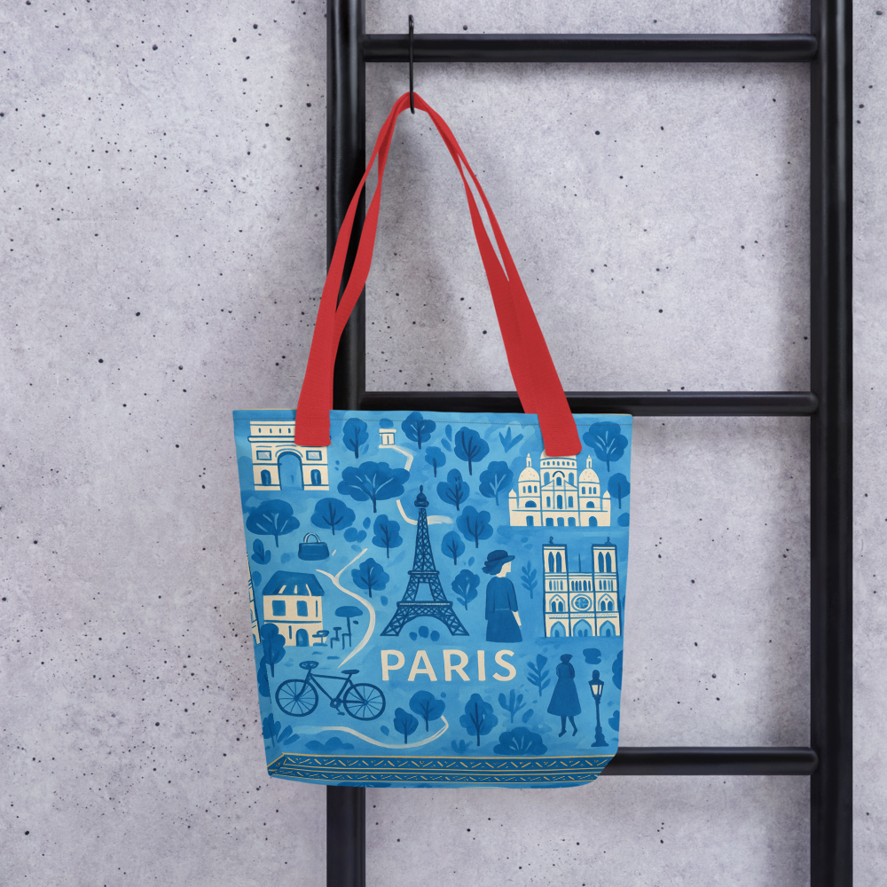 Paris Blues Tote bag