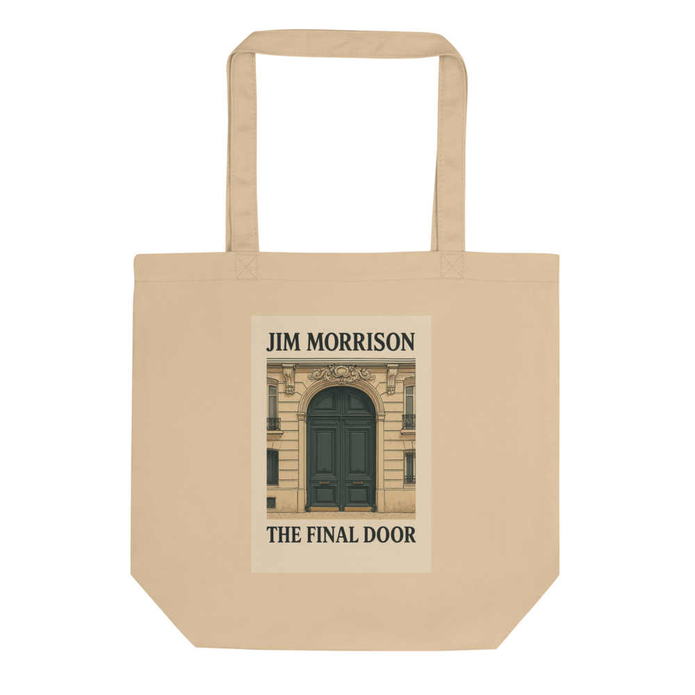 “The Final Door” Tote – Jim Morrison Tribute
- Eco Tote Bag