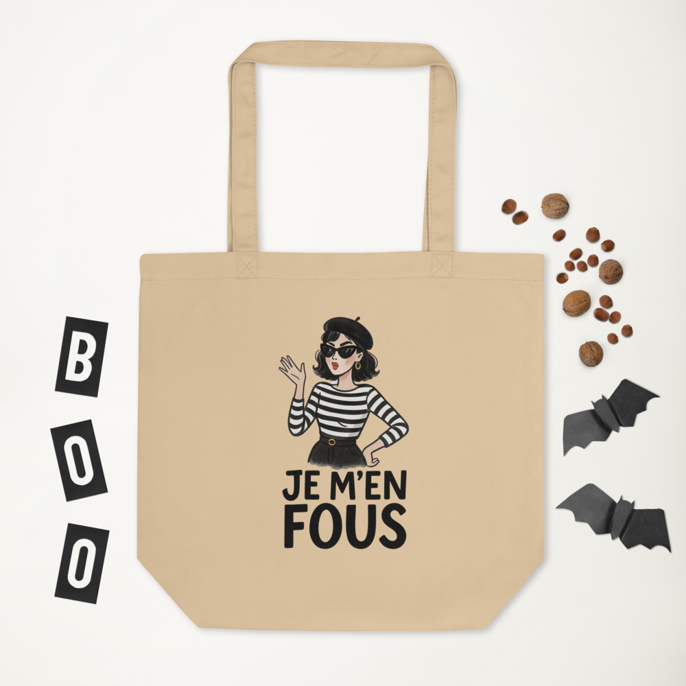 “Je m’en fous” Paris Eco Tote Bag