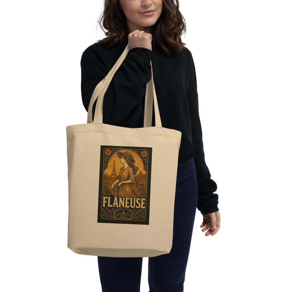 “Flâneuse” Paris Eco Tote Bag