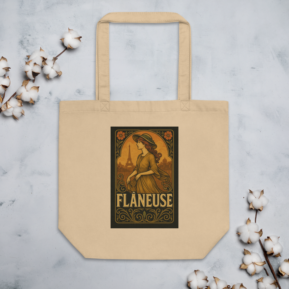 “Flâneuse” Paris Eco Tote Bag