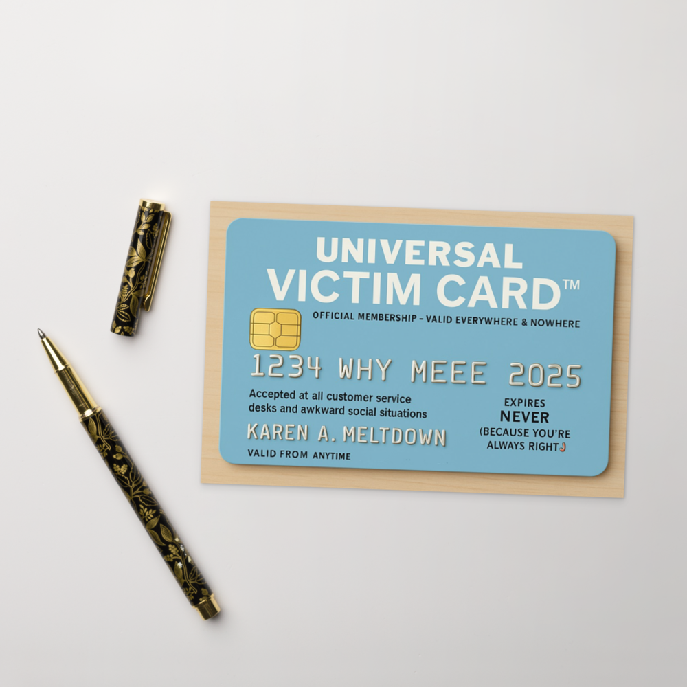 Victim card - Standard Postcard