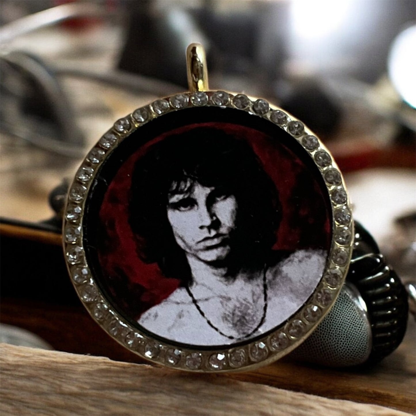 Jim Morrison original dust/leaf pendant