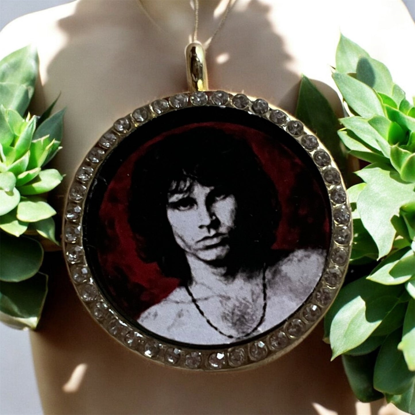 Jim Morrison original dust/leaf pendant