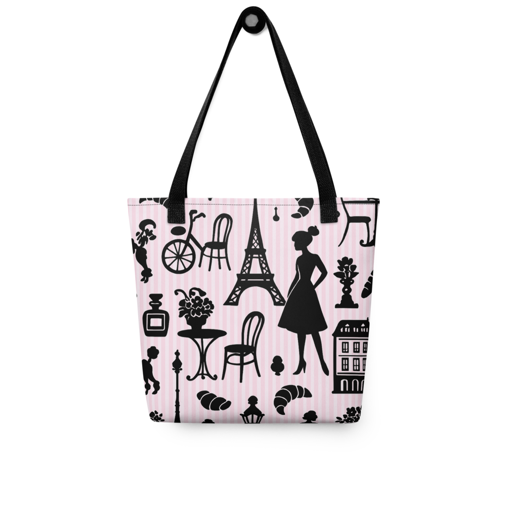 Paris silhouette Tote bag