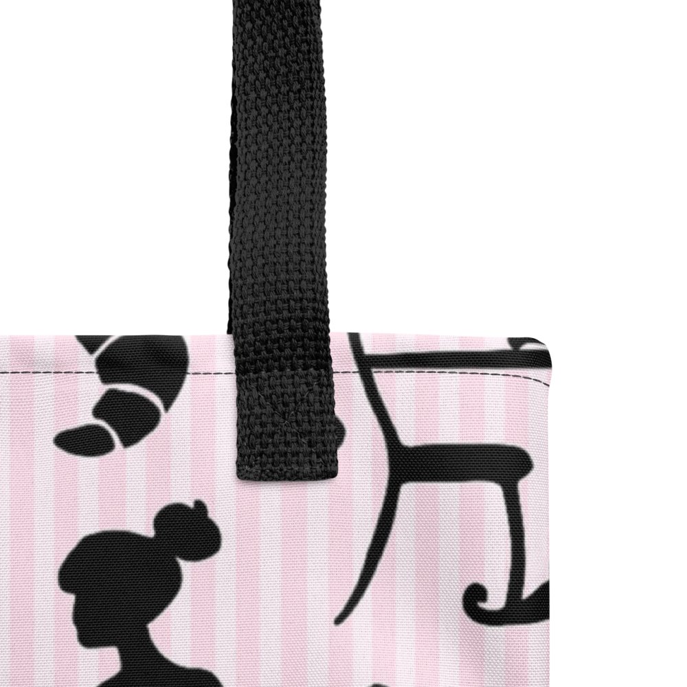 Paris silhouette Tote bag