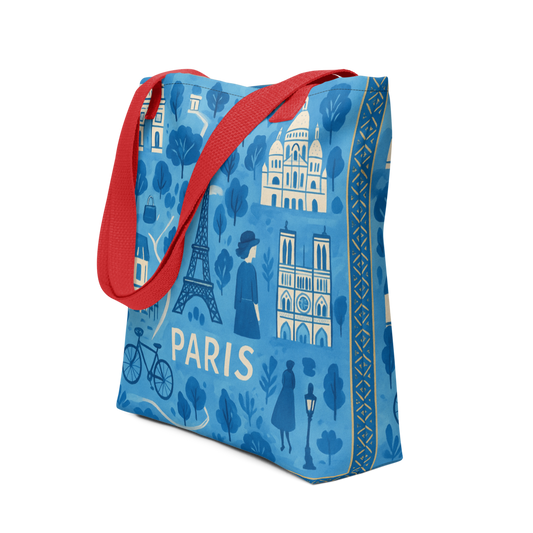Paris Blues Tote bag