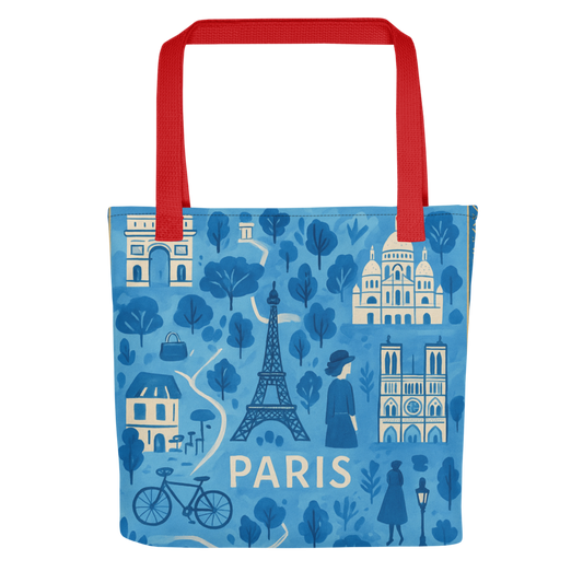 Paris Blues Tote bag