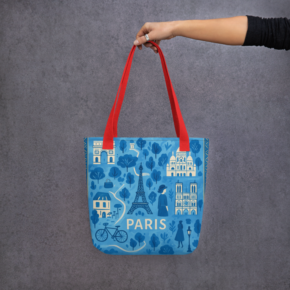 Paris Blues Tote bag