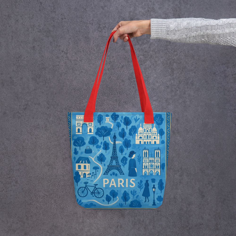 Paris Blues Tote bag