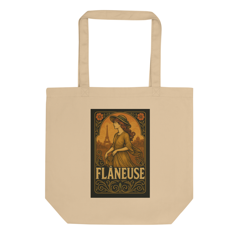 “Flâneuse” Paris Eco Tote Bag