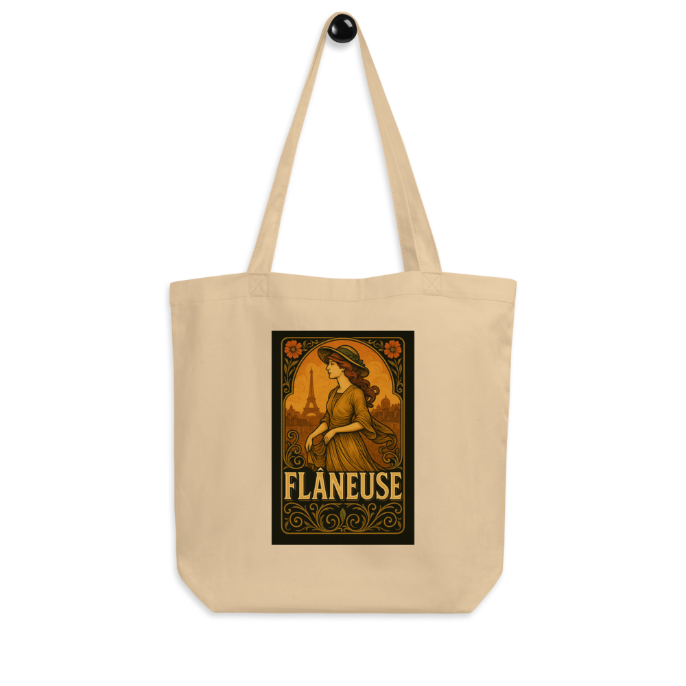 “Flâneuse” Paris Eco Tote Bag