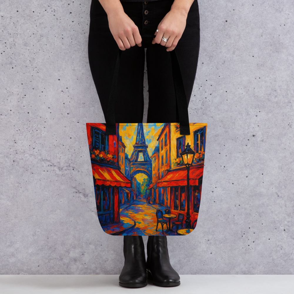 Paris painting Tote bag